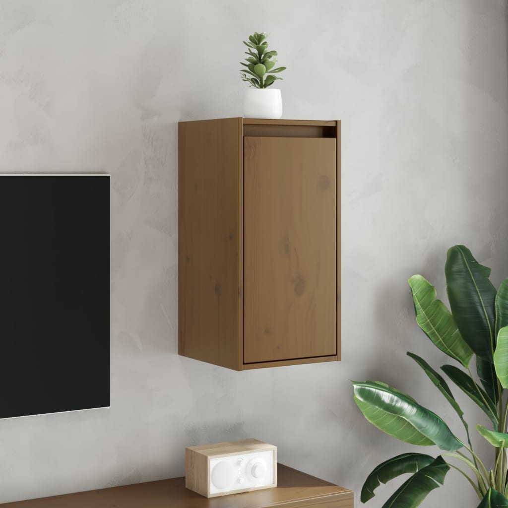 Wandschrank 30x30x60 cm Massivholz Kiefer