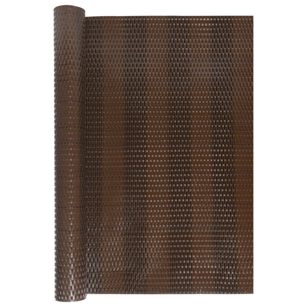 Balkon-Sichtschutz Anthrazit 300x90 cm Poly Rattan