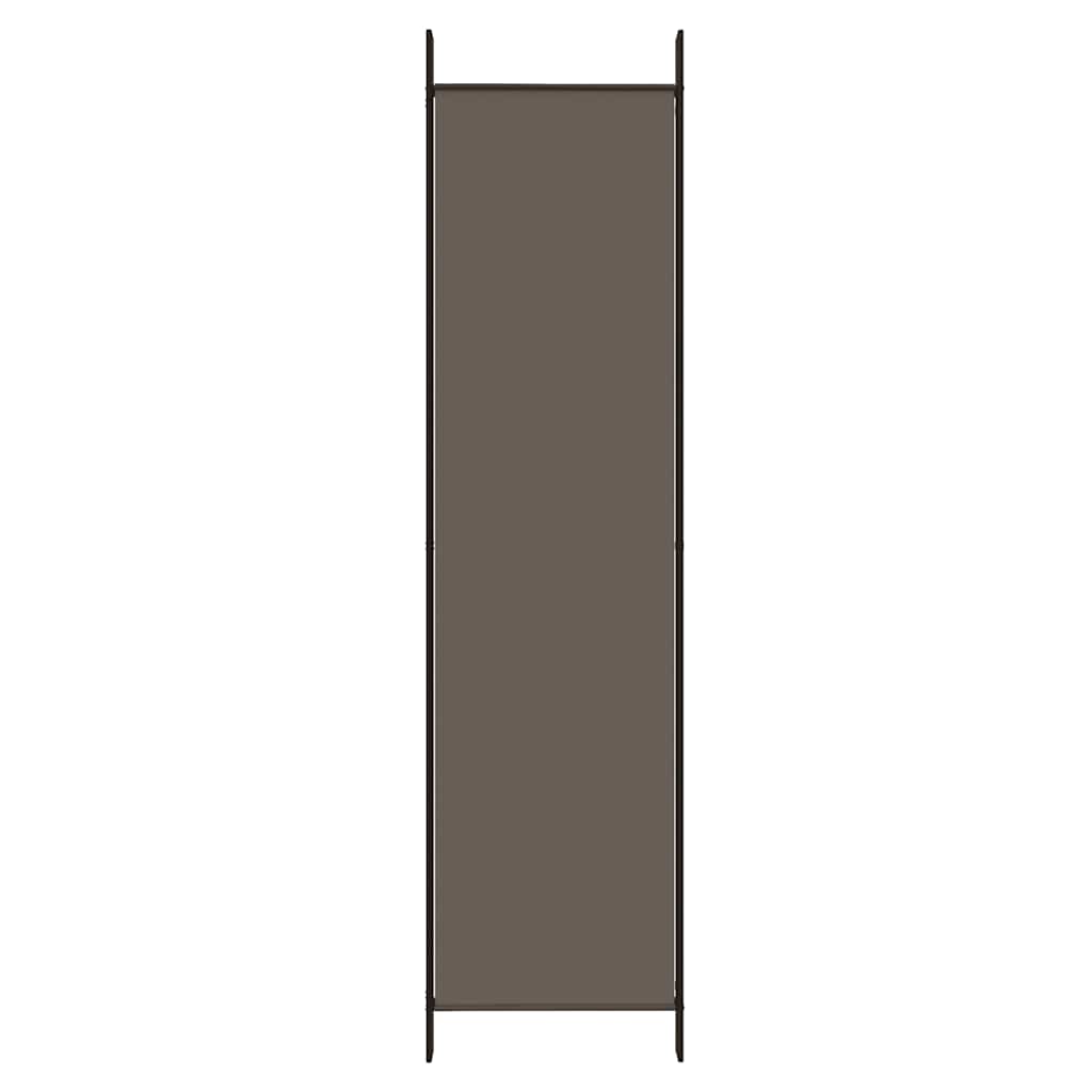 3-tlg. Paravent Schwarz 150x200 cm Stoff
