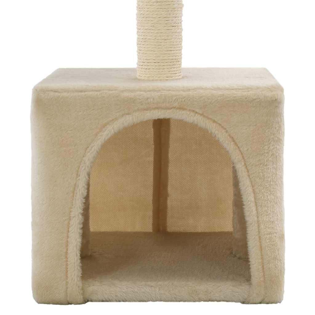 Katzen-Kratzbaum Sisal 55 cm Grau