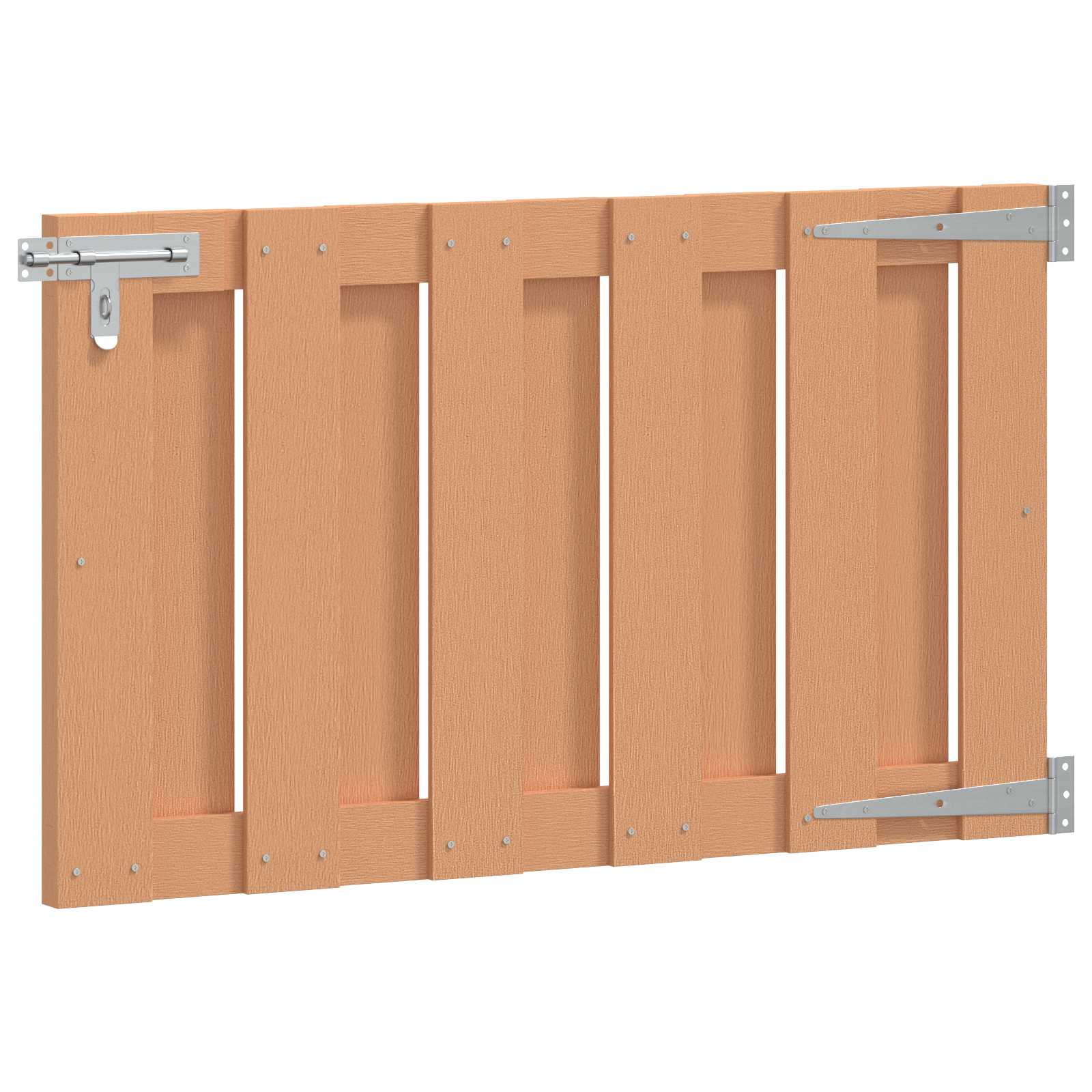 Gartentor WPC 100x112 cm Grau