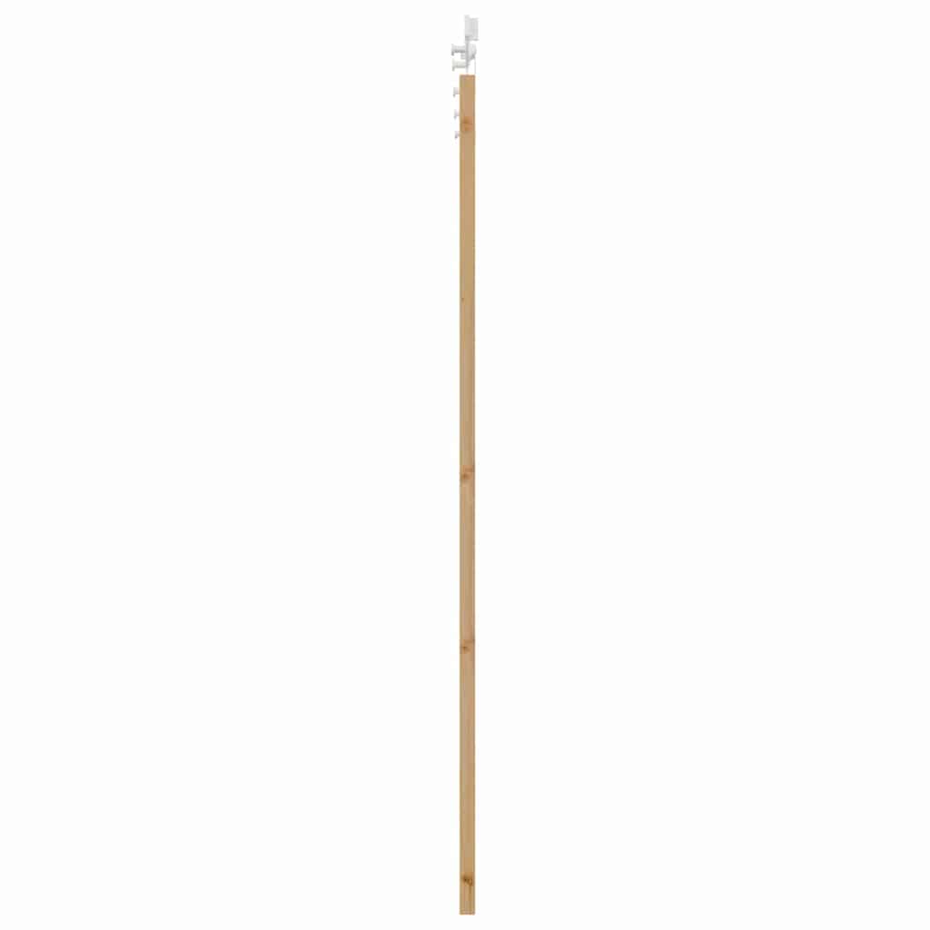 Schiebetür ORKDAL Natürlich und Schwarz 61 x 198,5 cm