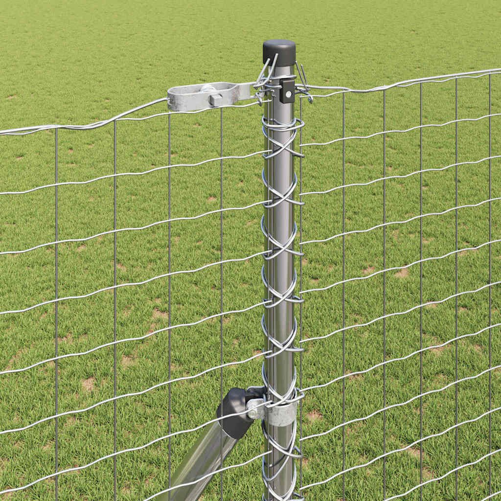 Eingebetteter Zaunpfosten für den Außenbereich 26 Stk. Grün