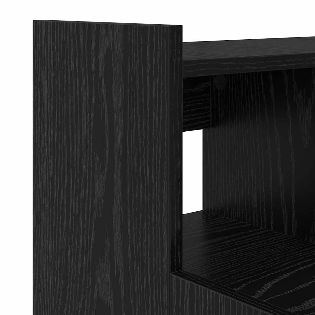 Schreibtisch mit LEDs Weiß 97x45x90 cm Holzwerkstoff