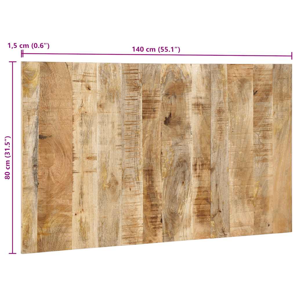 Kopfteil Mehrfarbig 160 cm Massivholz Altholz