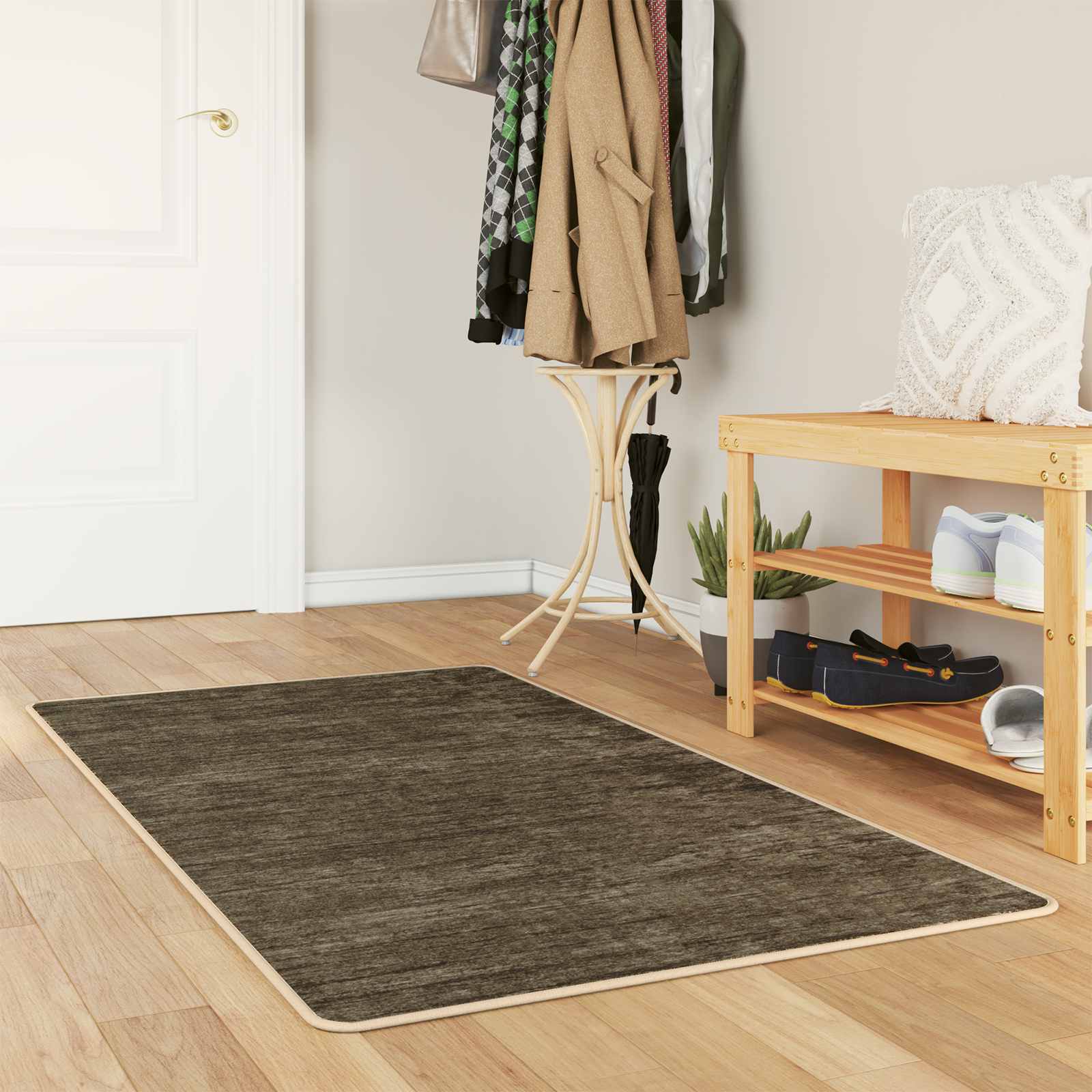Teppich Waschbar Mehrfarbig 160x230 cm