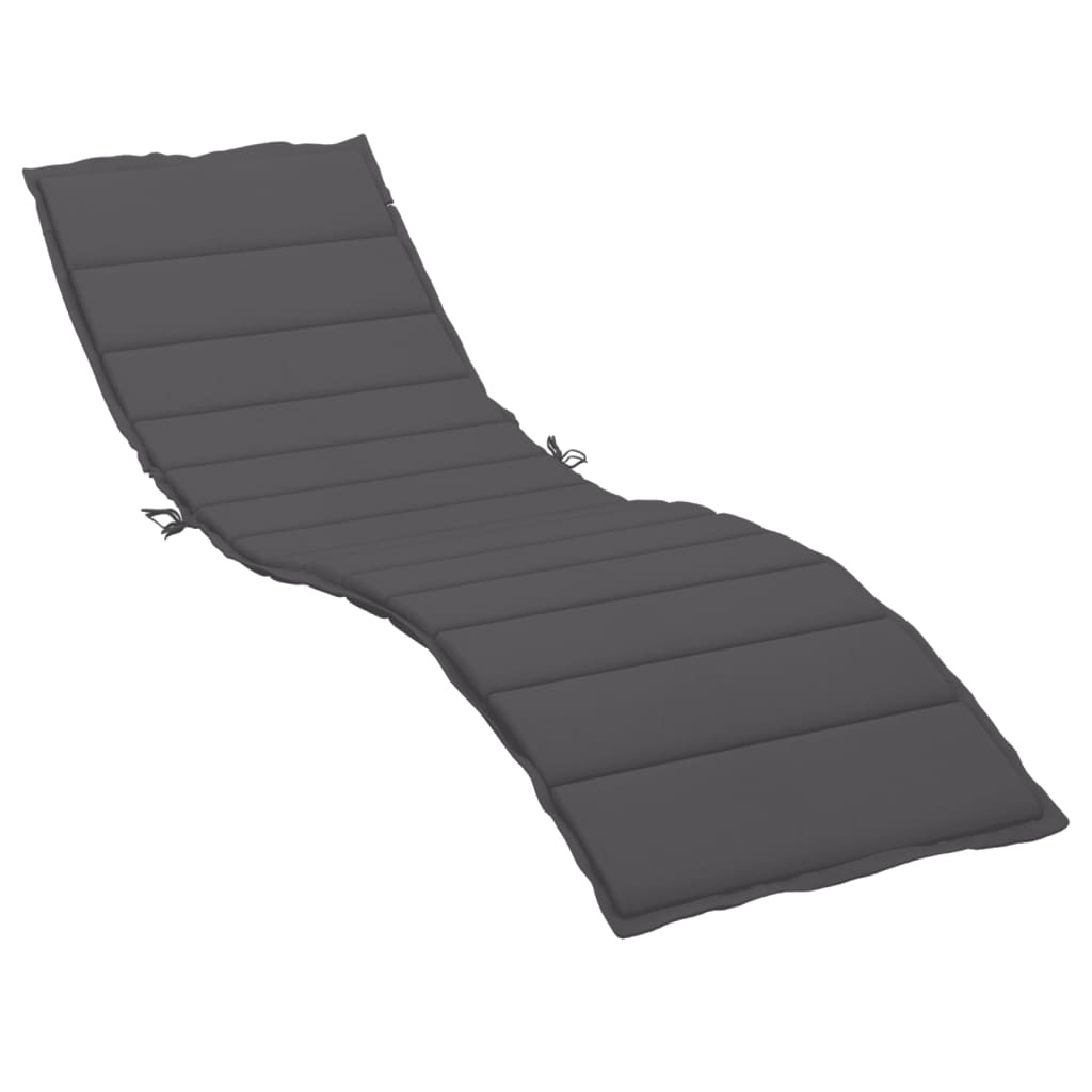 Liege-Kissen Blatt Blattmuster 200 x 70 x 3 cm Oxford-Stoff