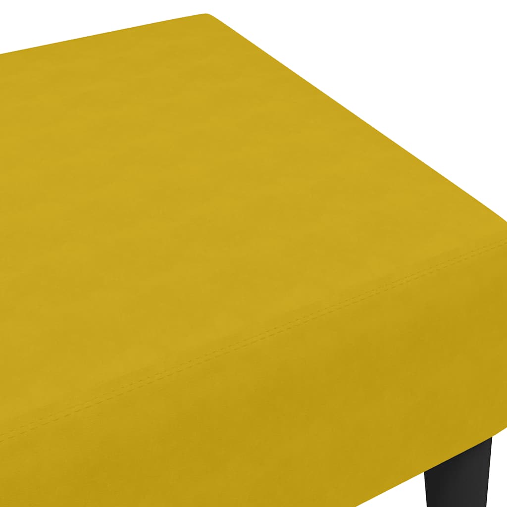 Fußhocker Blau 77x55x31 cm Samt