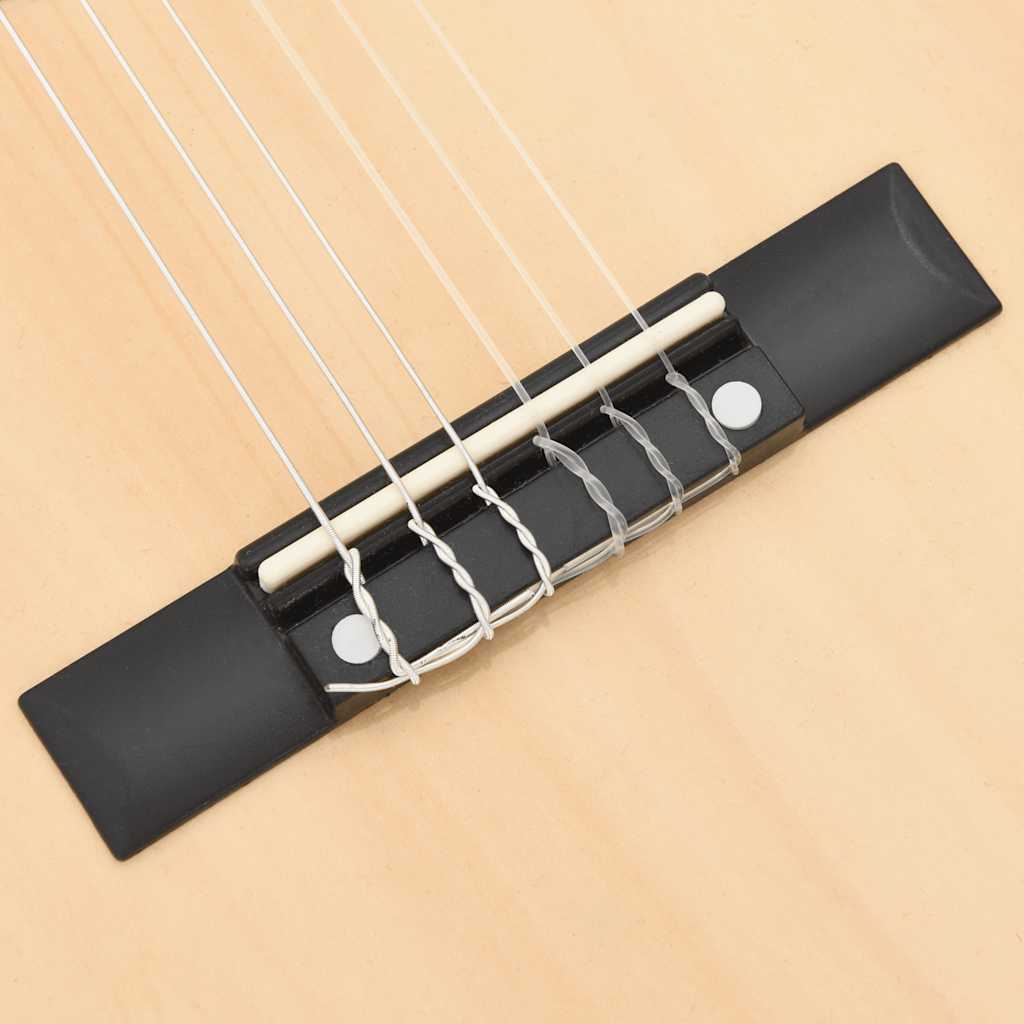 12.-tlg. Klassische Gitarre Set für Anfänger 4/4 39