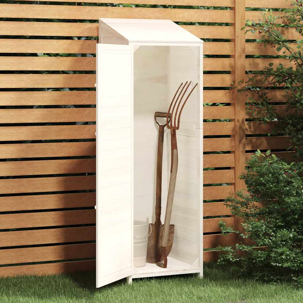 Geräteschuppen 55x52x174,5 cm Massivholz Tanne