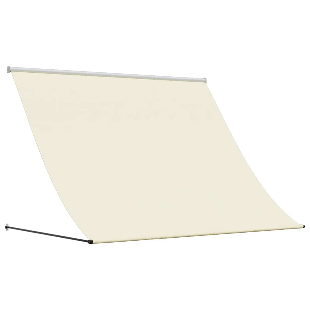 Markise Einziehbar Anthrazit 100x150 cm Stoff und Stahl