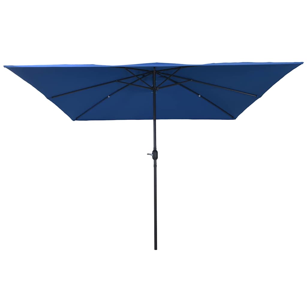 Garten-Sonnenschirm Sand 295 x 295 x 245 cm Polyester und Stahl