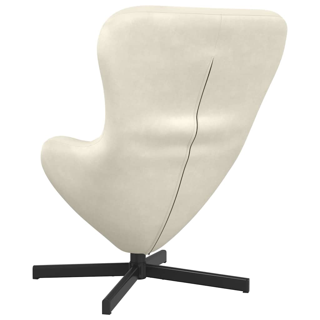 Eiersessel Blau 63 x 73 x 90 cm Samt