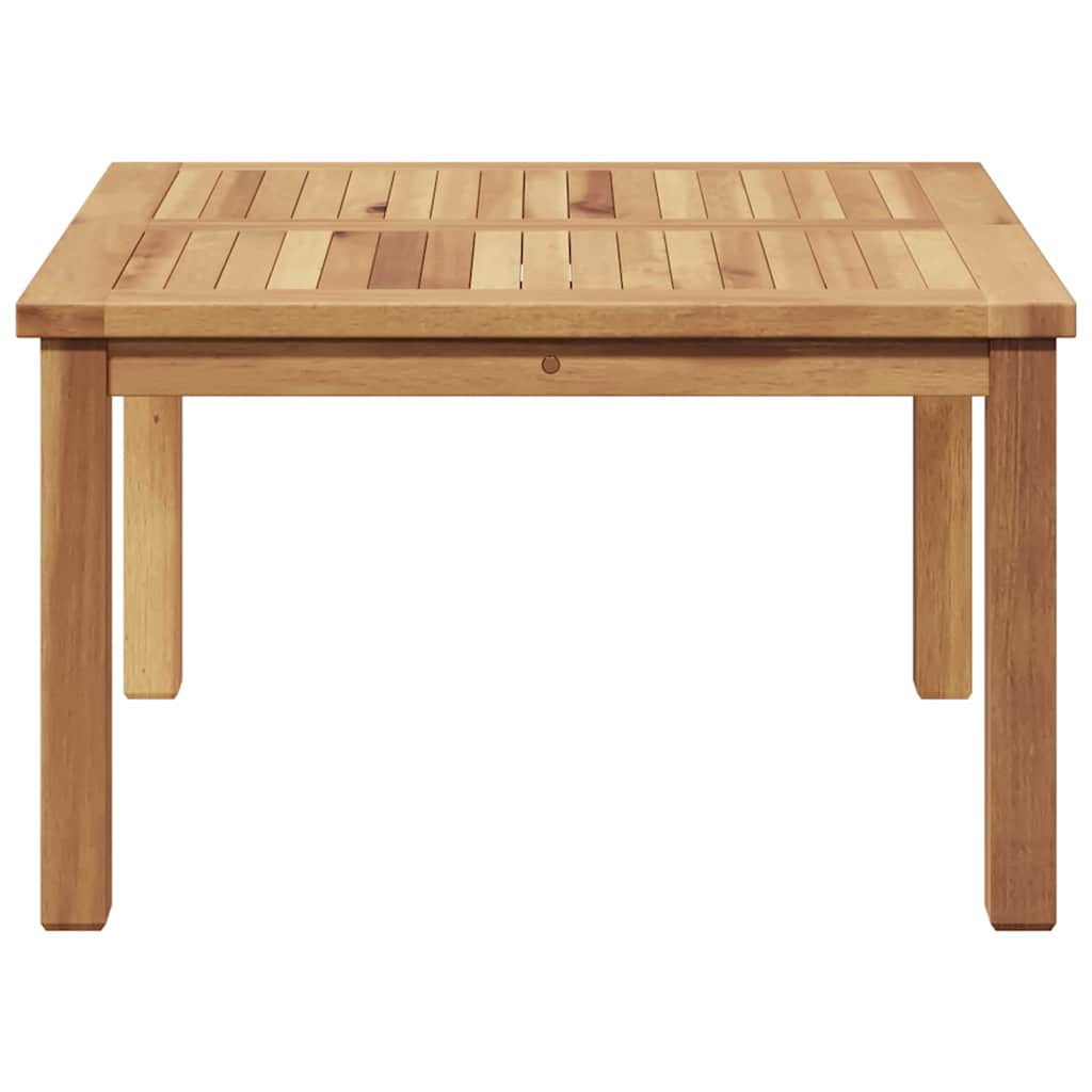 Couchtisch Braun 45 x 45 x 36 cm Massivholz Teak