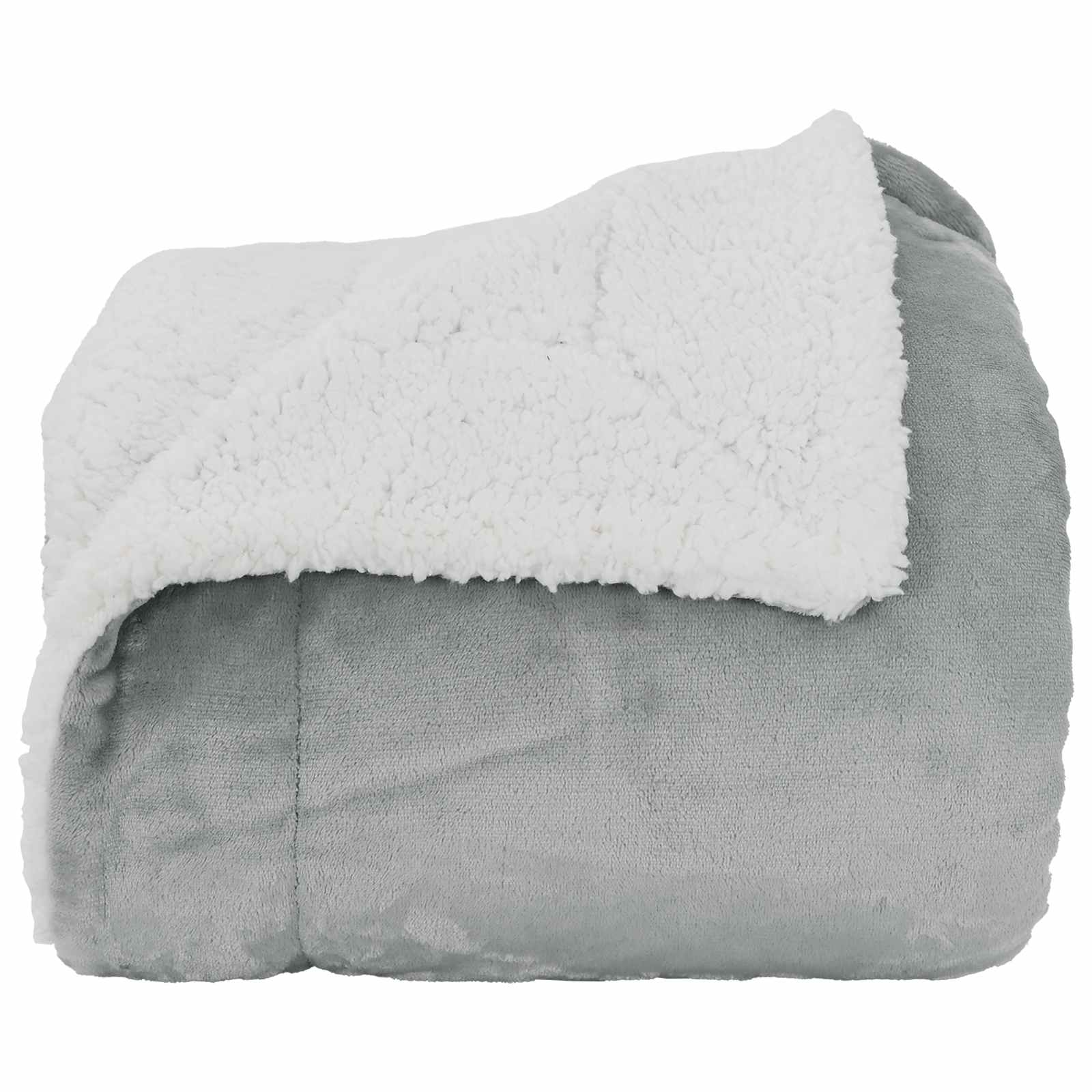 Überwurfdecke Beige 130 x 150 cm Fleece