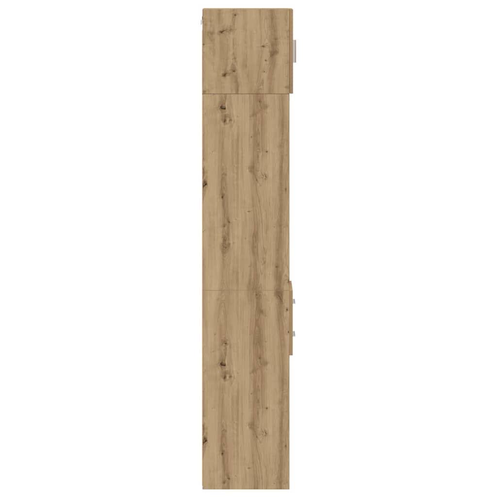 Aufbewahrungsschrank 2 pcs Altholz 30 x 42,5 x 225 cm