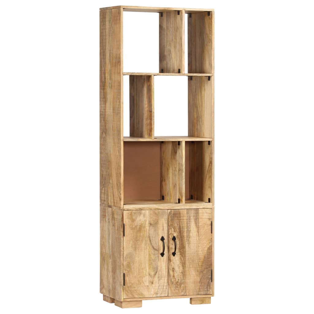 Bücherregal 60x35x180 cm Altholz Massiv