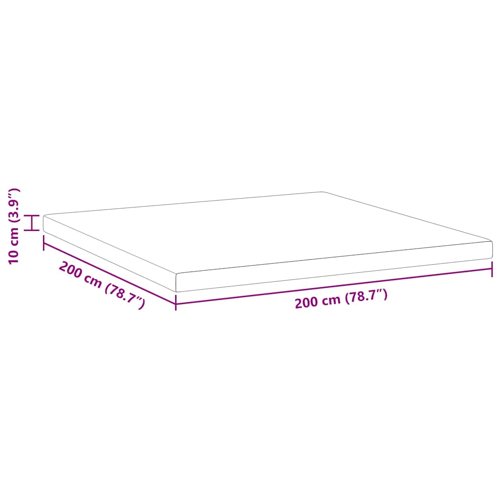 Matratzentopper aus Memory-Schaum for Erwachsene Weich Weiß