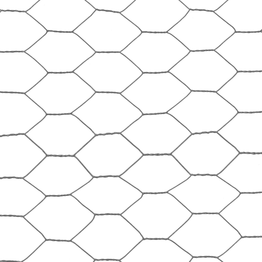 Drahtzaun mit PVC-Beschichtung 25x0,5 m Grün