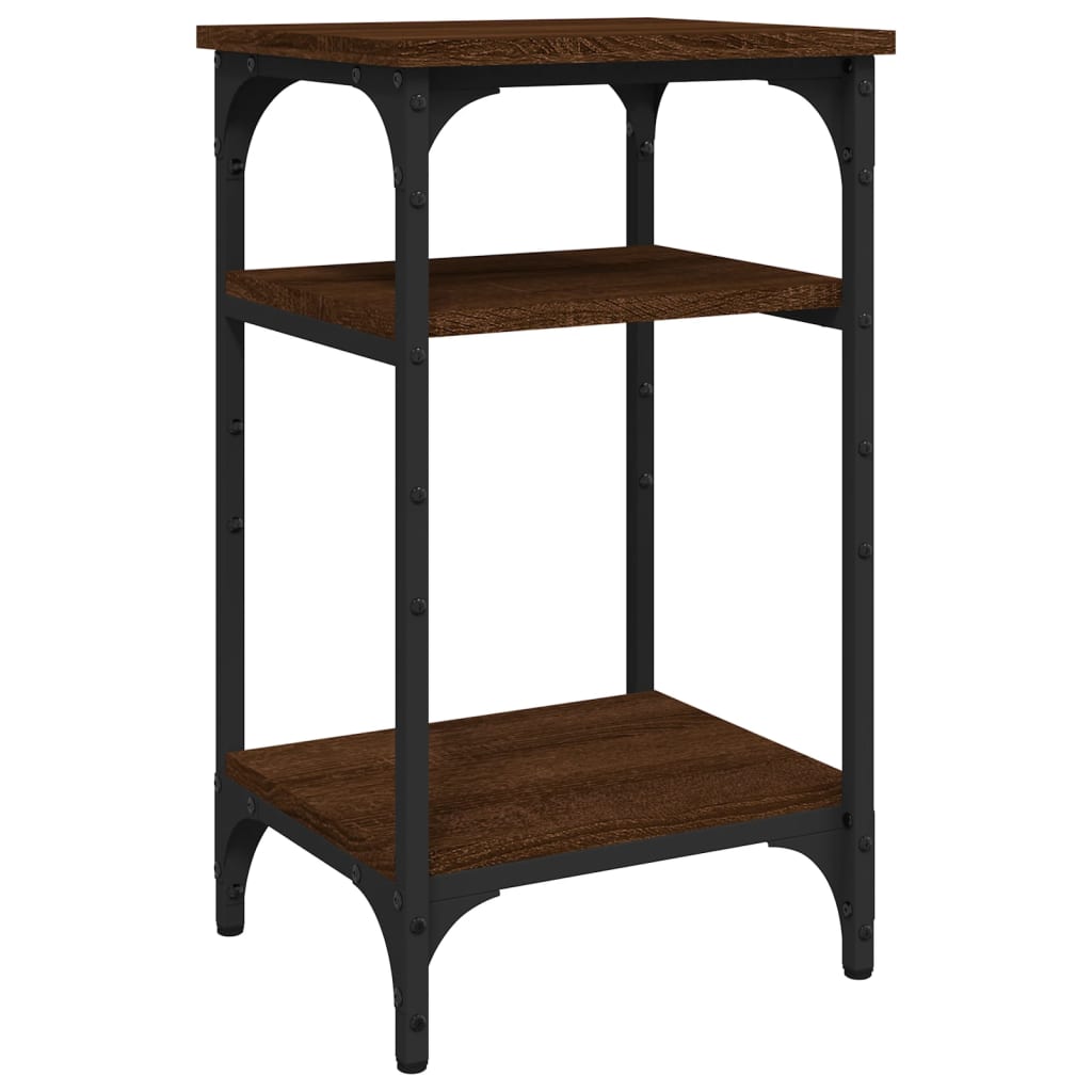 Beistelltisch Schwarz 40x30x75 cm Holzwerkstoff
