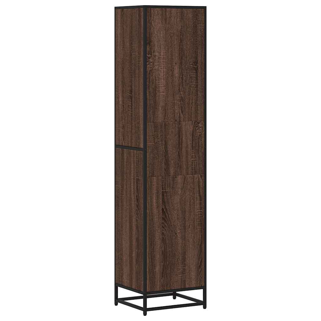 Bücherregal Schwarz 60x35x139 cm Holzwerkstoff