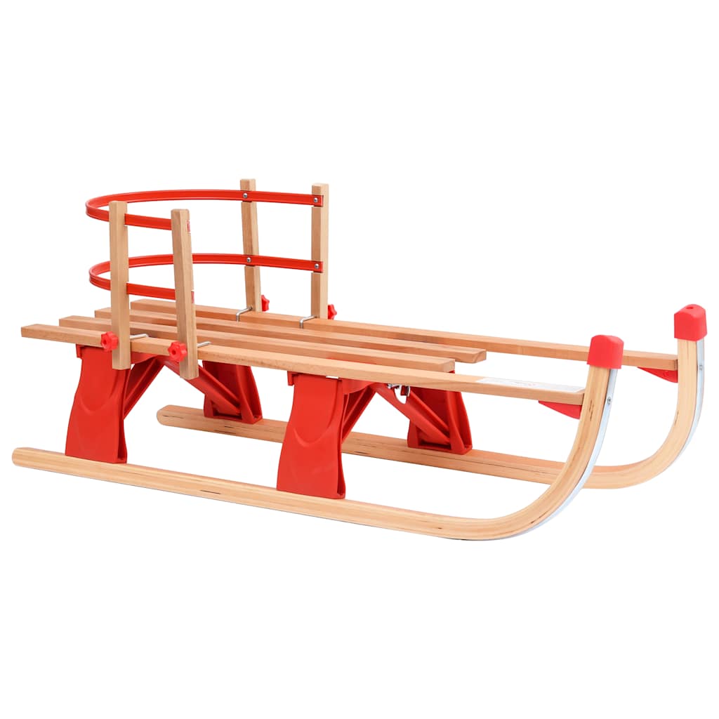 Klappschlitten Holz 110 cm