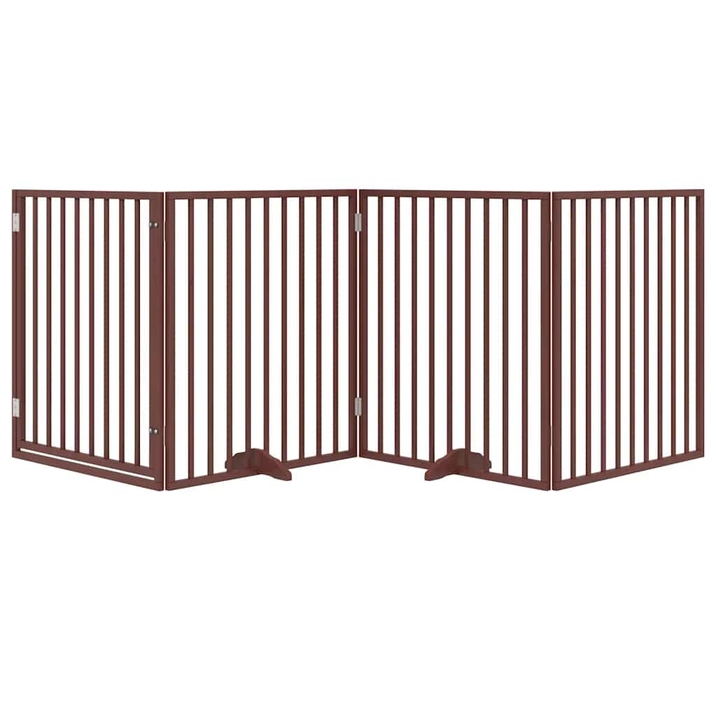 Hundegitter Faltbar 3 Paneele 150 cm Pappelholz