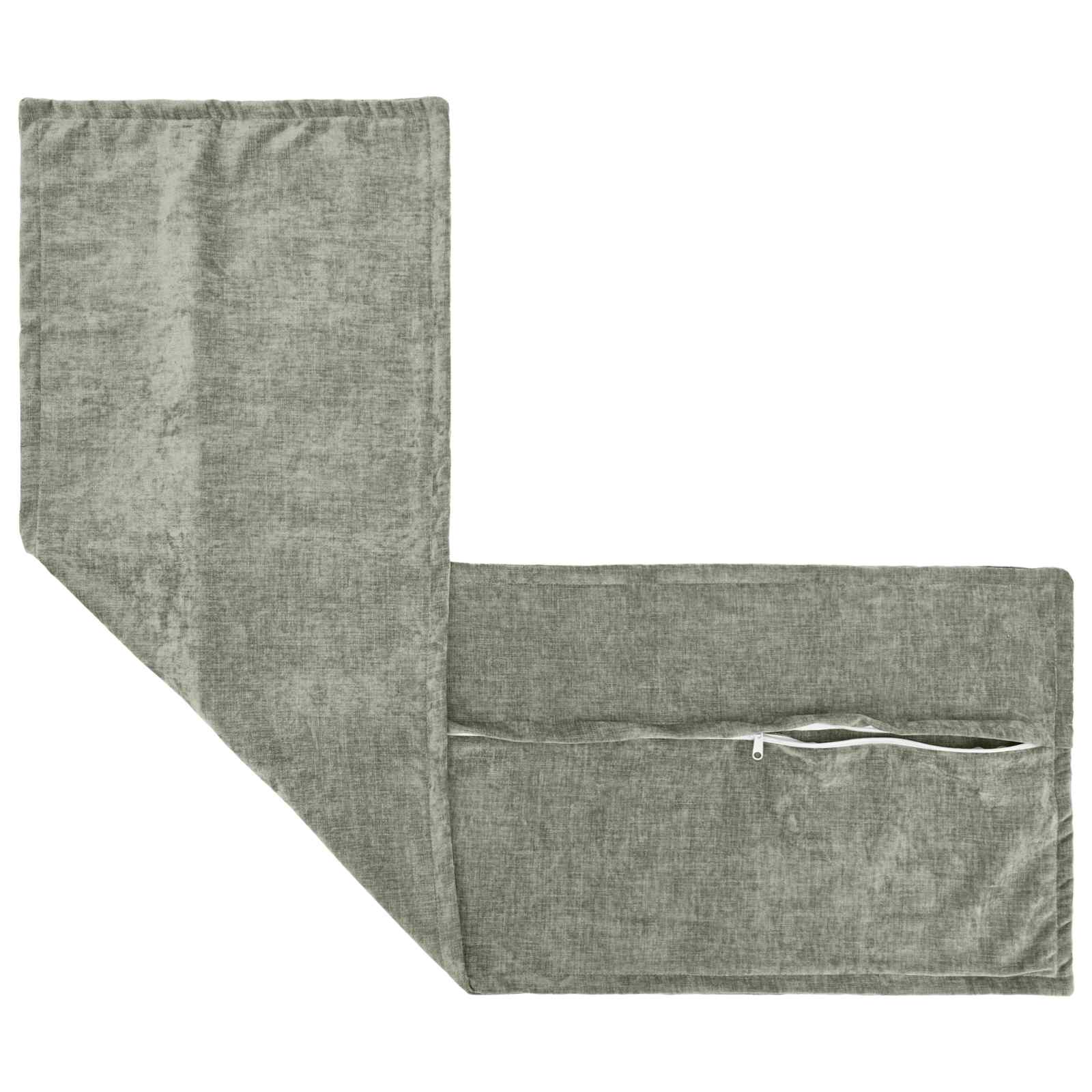 Kissenbezug 2 Stk. HOUTEN Dunkelgrau 30 x 30 cm Chenille-Stoff