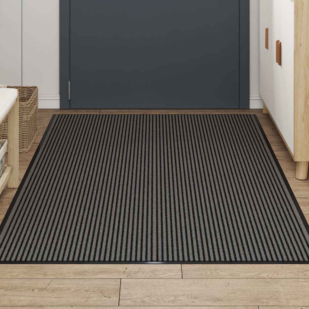 Fußmatte Schwarz 40 x 60 cm Polypropylen