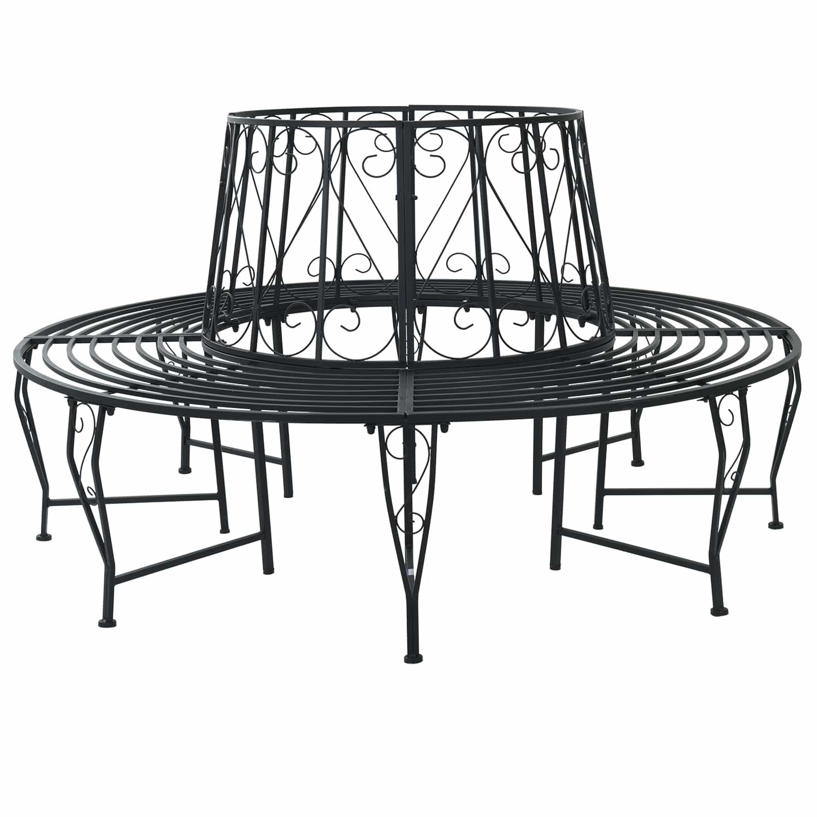 Baumbank 160 cm Stahl