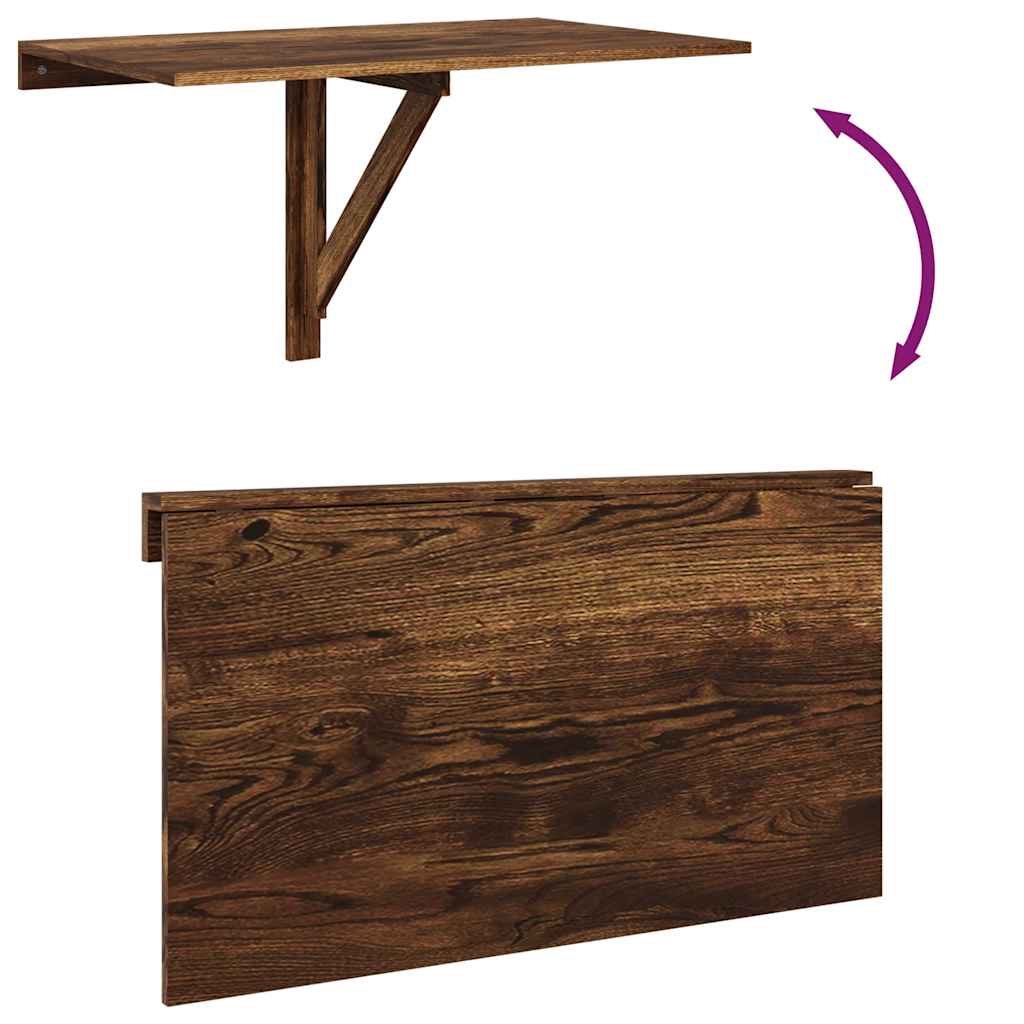 Wandklapptisch Eiche 100x60 cm
