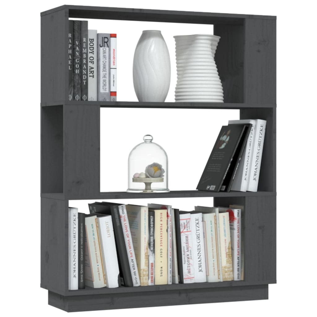 Bücherregal/Raumteiler 80x25x101 cm Massivholz Kiefer