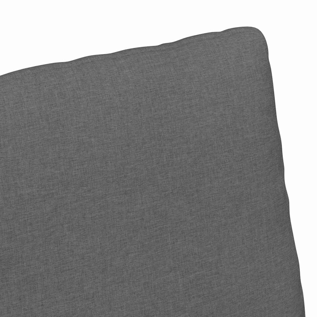 Esszimmerstühle 2 pcs Hellgrau 57 x 67 x 98 cm Stoff