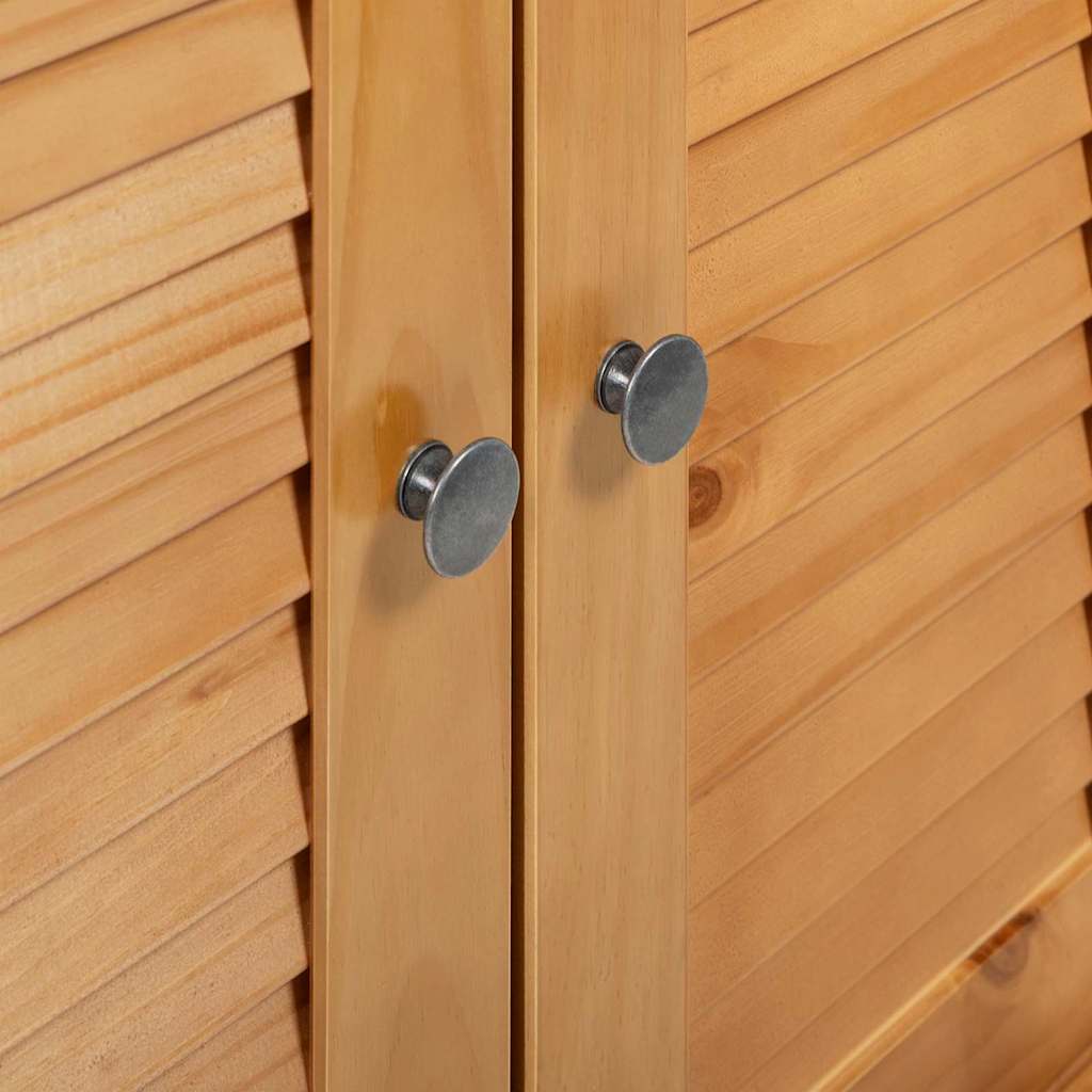 Badezimmerschrank VIGO Braun und Honigbraun 68 x 34 x 80 cm