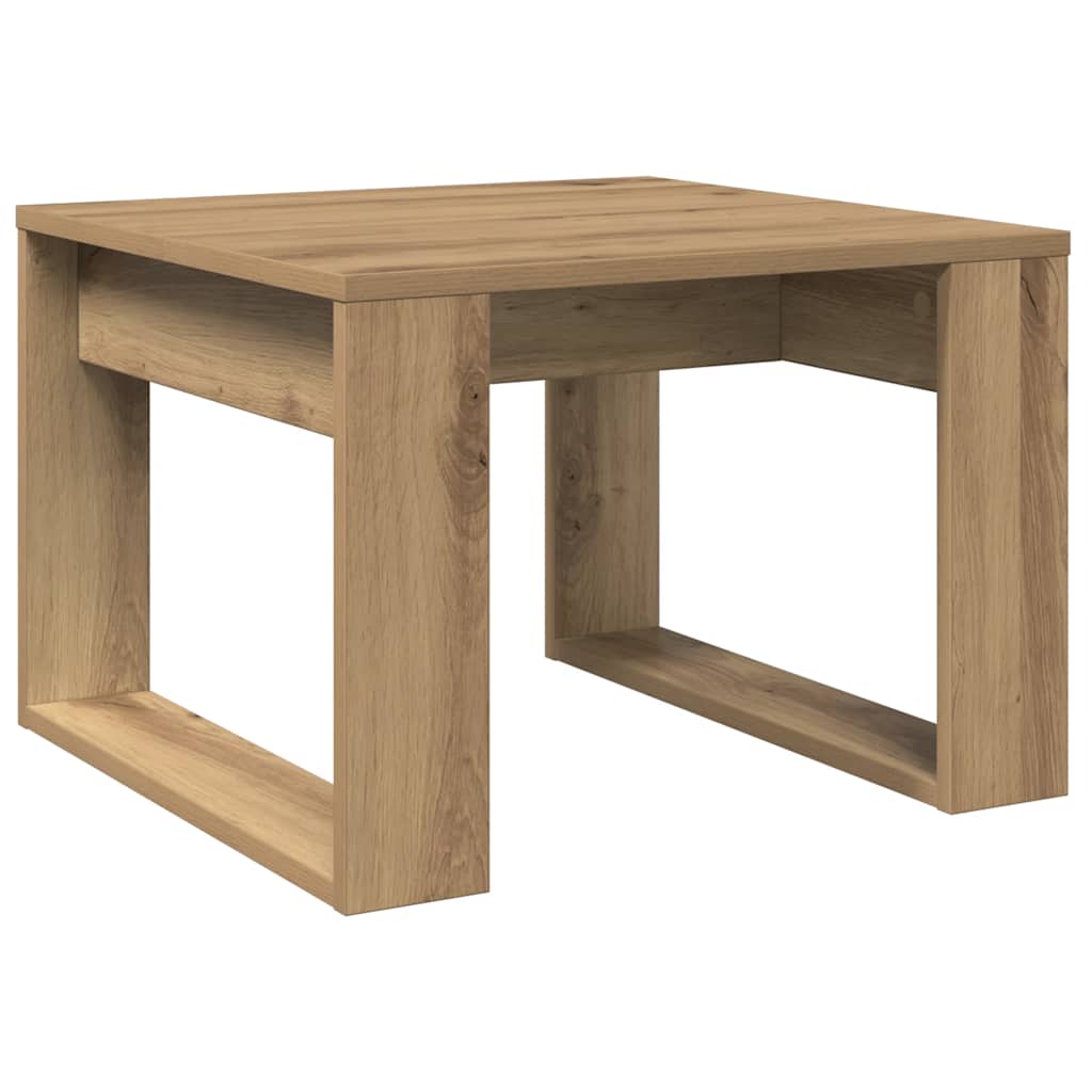 Beistelltisch Weiß 50x50x35 cm Holzwerkstoff