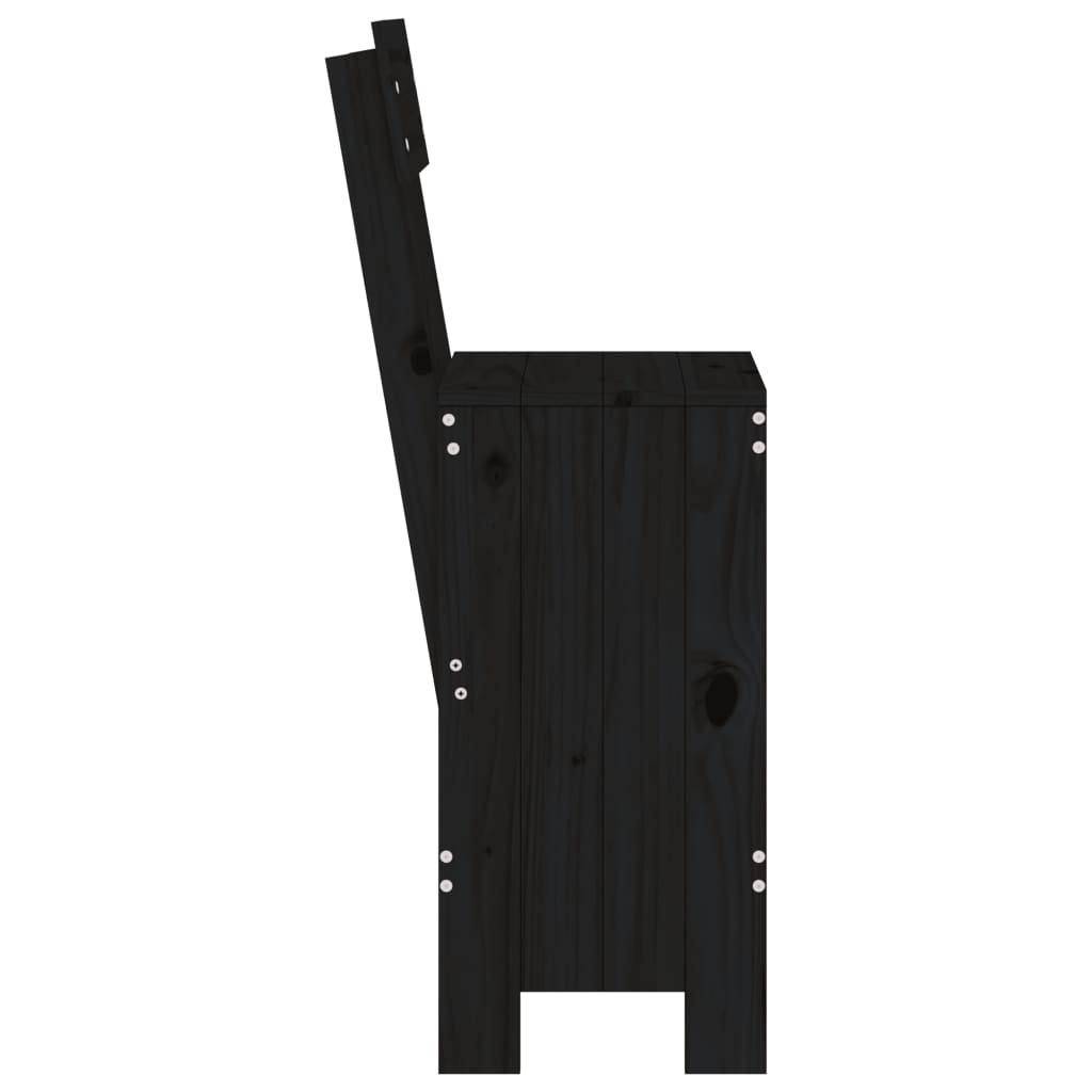 Barhocker 2 Stk. 40x42x120 cm Massivholz Kiefer
