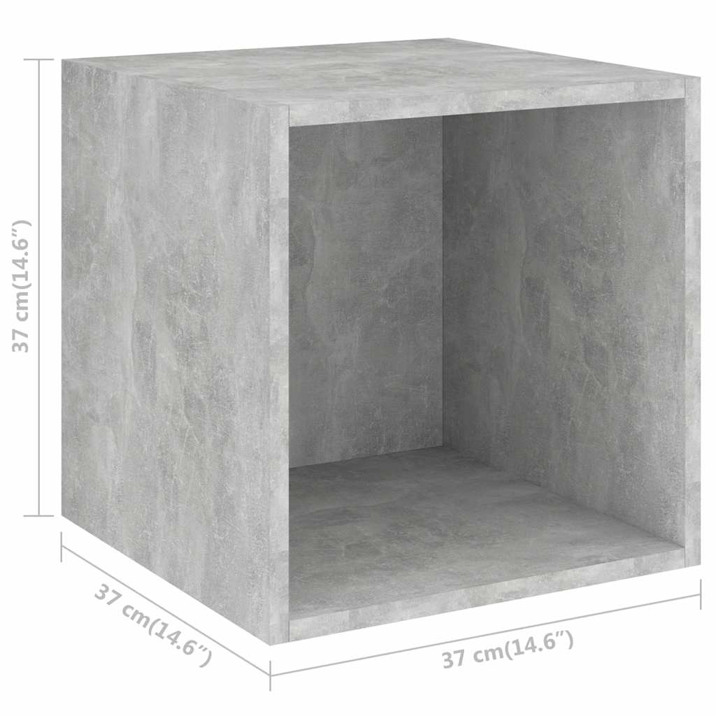 4-tlg. TV-Schrank-Set Weiß Holzwerkstoff