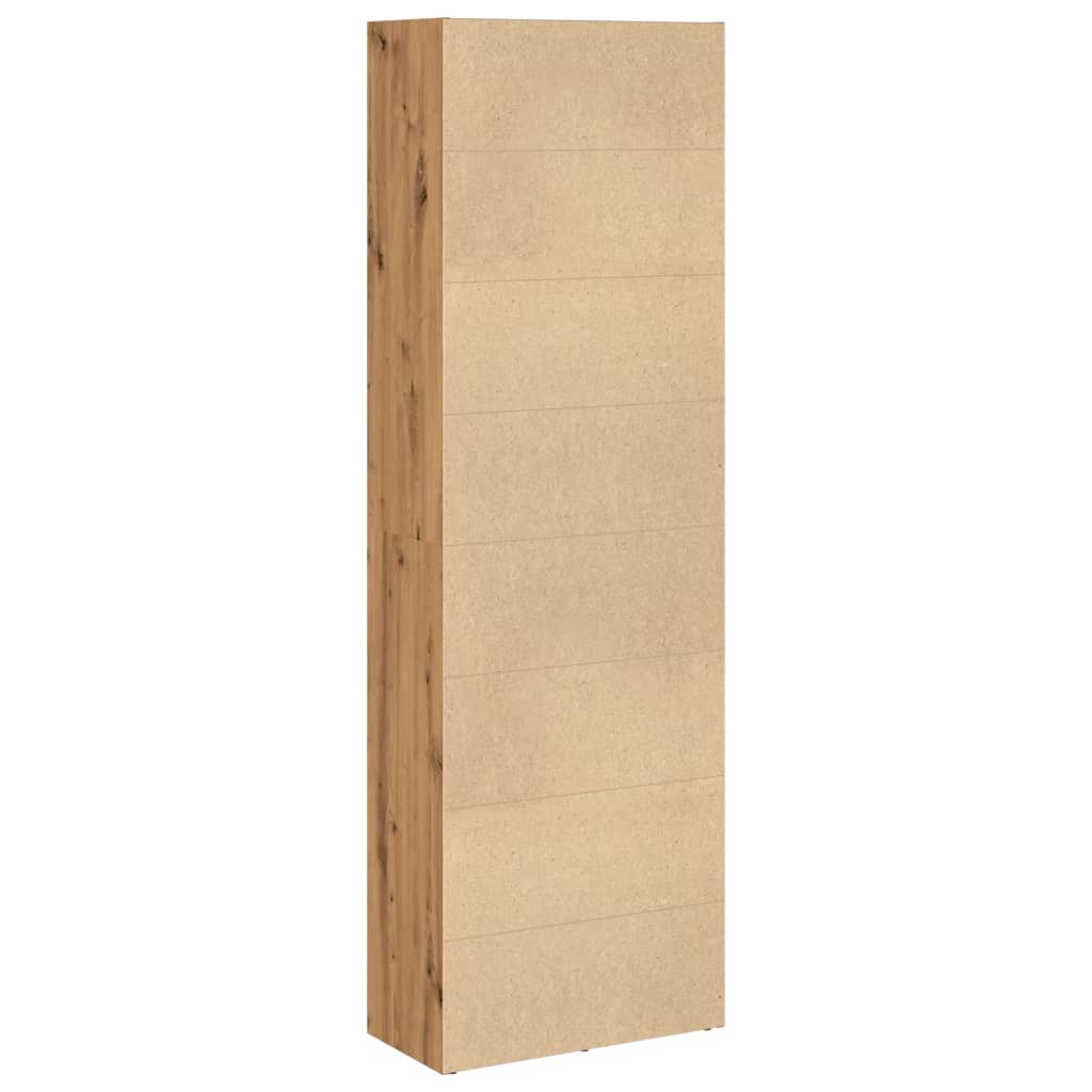 Bücherregal Weiß 80x30x189 cm Holzwerkstoff