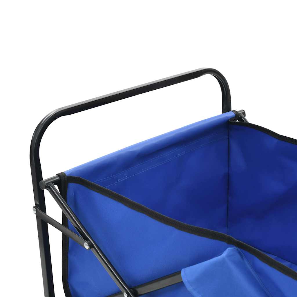 Klappbarer Handwagen Stahl Rot