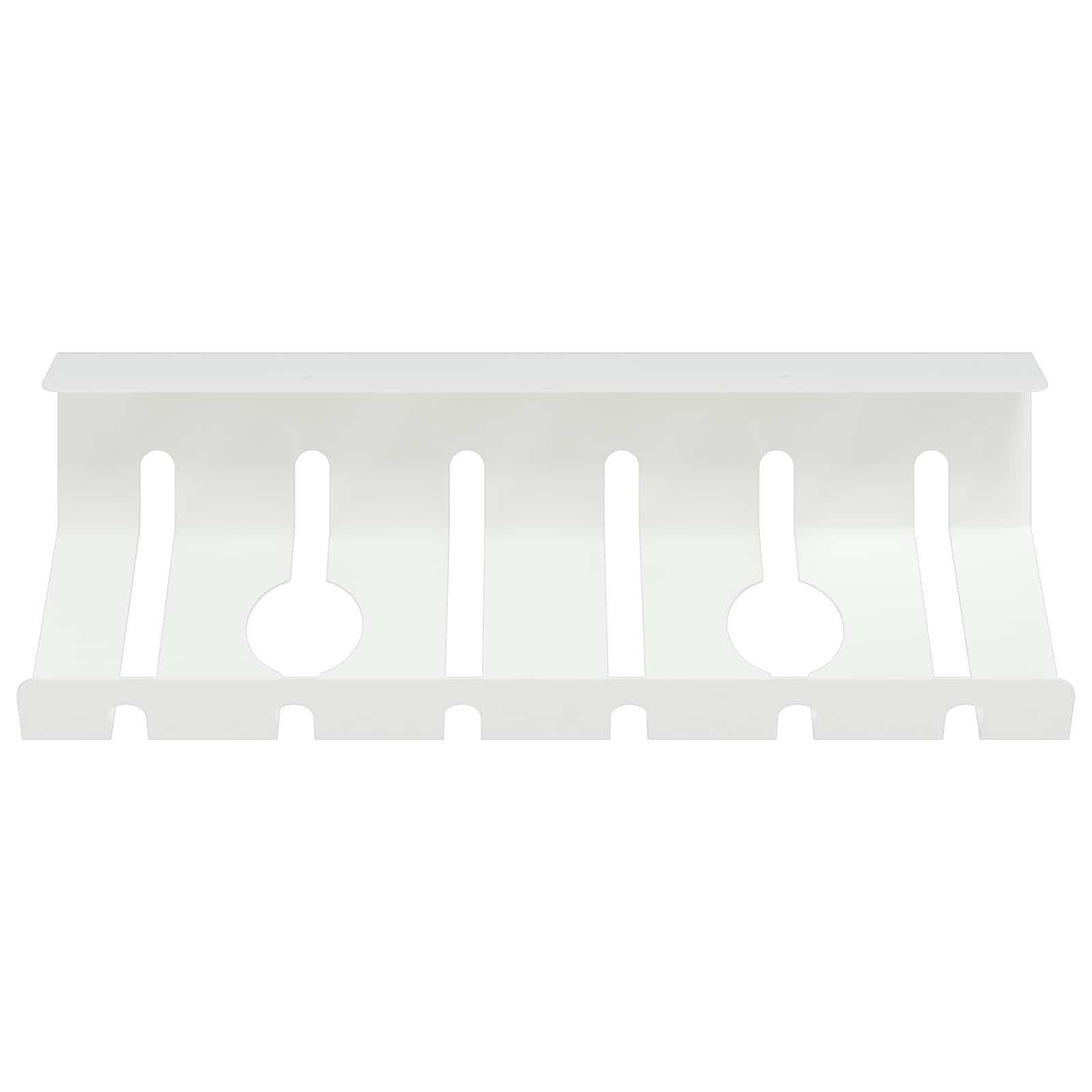 Unter dem Schreibtisch Kabelmanagement Tray 2 Stk. Anthrazit