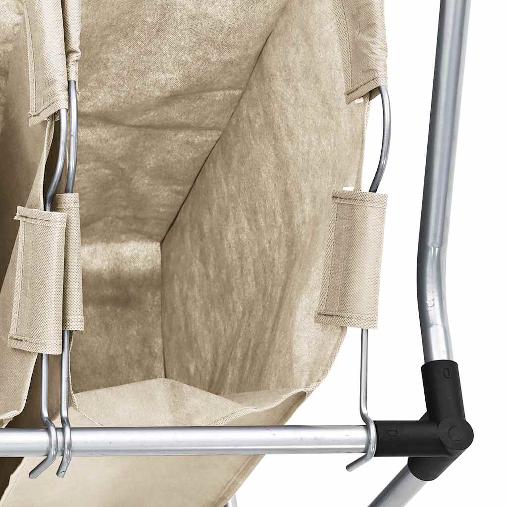 4 Fächer Schwarz Wäschesortierer