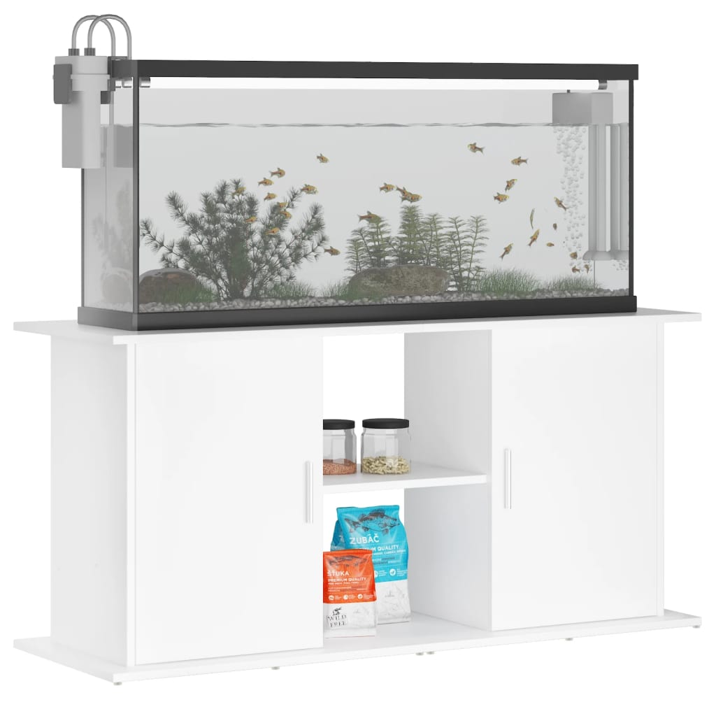 Aquariumständer Weiß 81x36x73 cm Holzwerkstoff