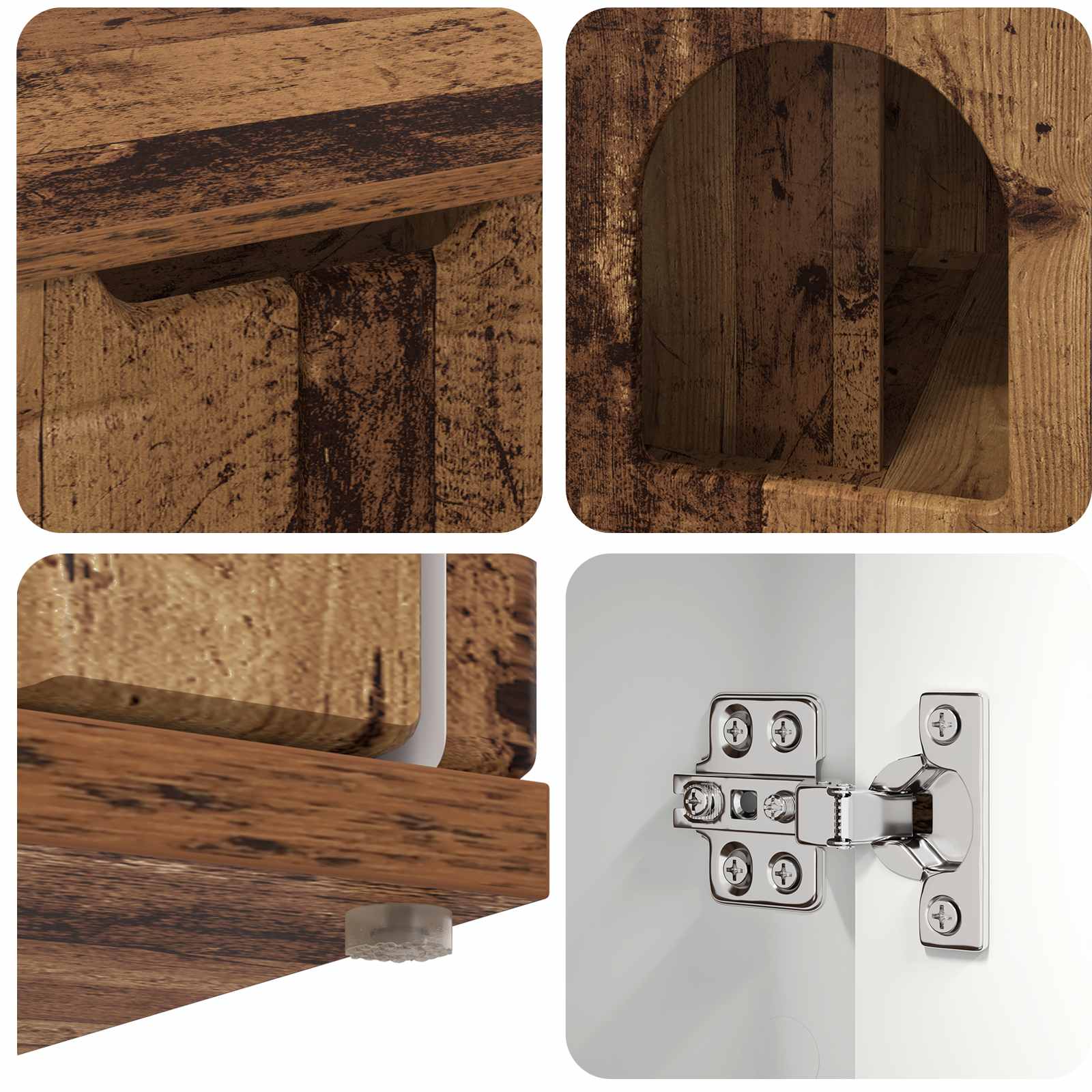 Katzenhaus Weiß 85 x 55 x 50,5 cm Holzwerkstoff