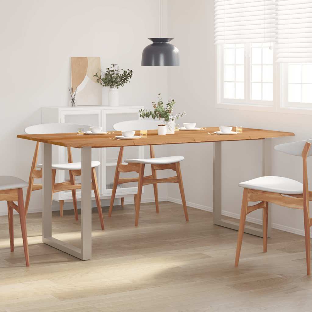 Esstisch 154x80x76 cm Massivholz Akazie
