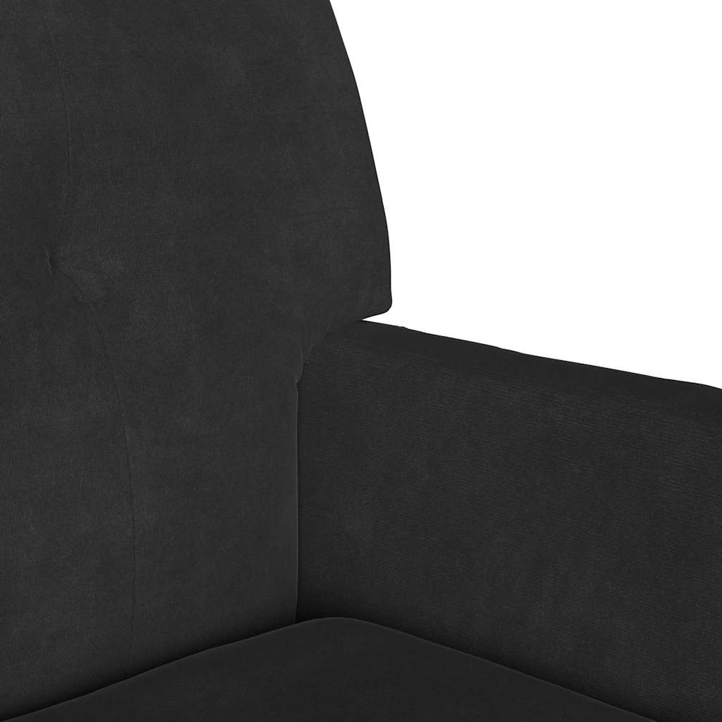 Chesterfield Bank Hellgrau 112 x 65,5 x 75 cm Samt