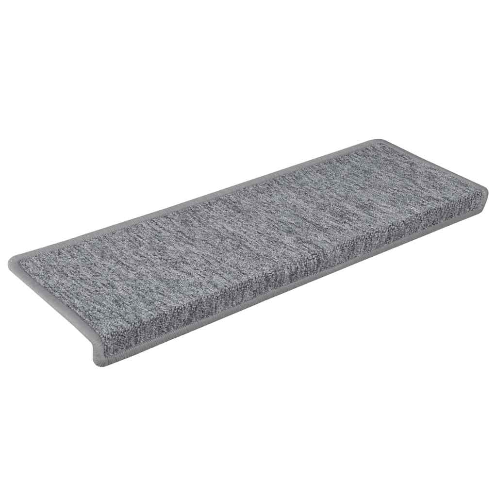 Stufenmatten 15 Stk. 65x21x4 cm Anthrazit Rechteckiger Rand