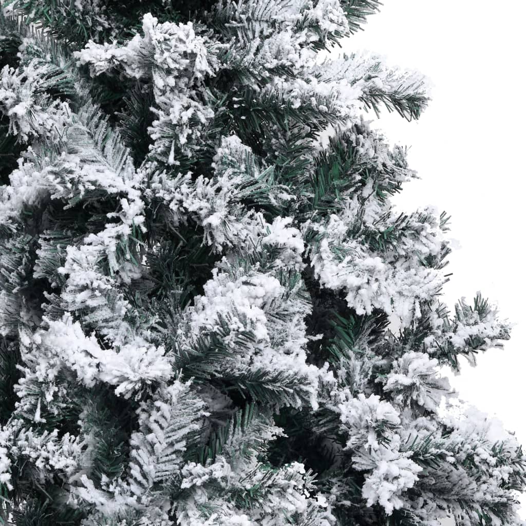 Künstlicher Weihnachtsbaum mit Dicken Zweigen Grün 150 cm PVC