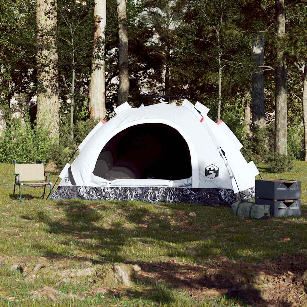 Campingzelt 2 Personen Grün Quick Release