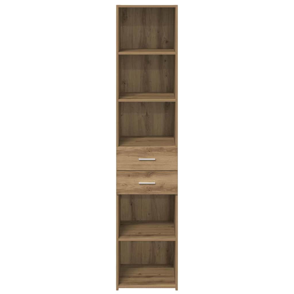 Highboard Altholz 40 x 42,5 x 185 cm Holzwerkstoff