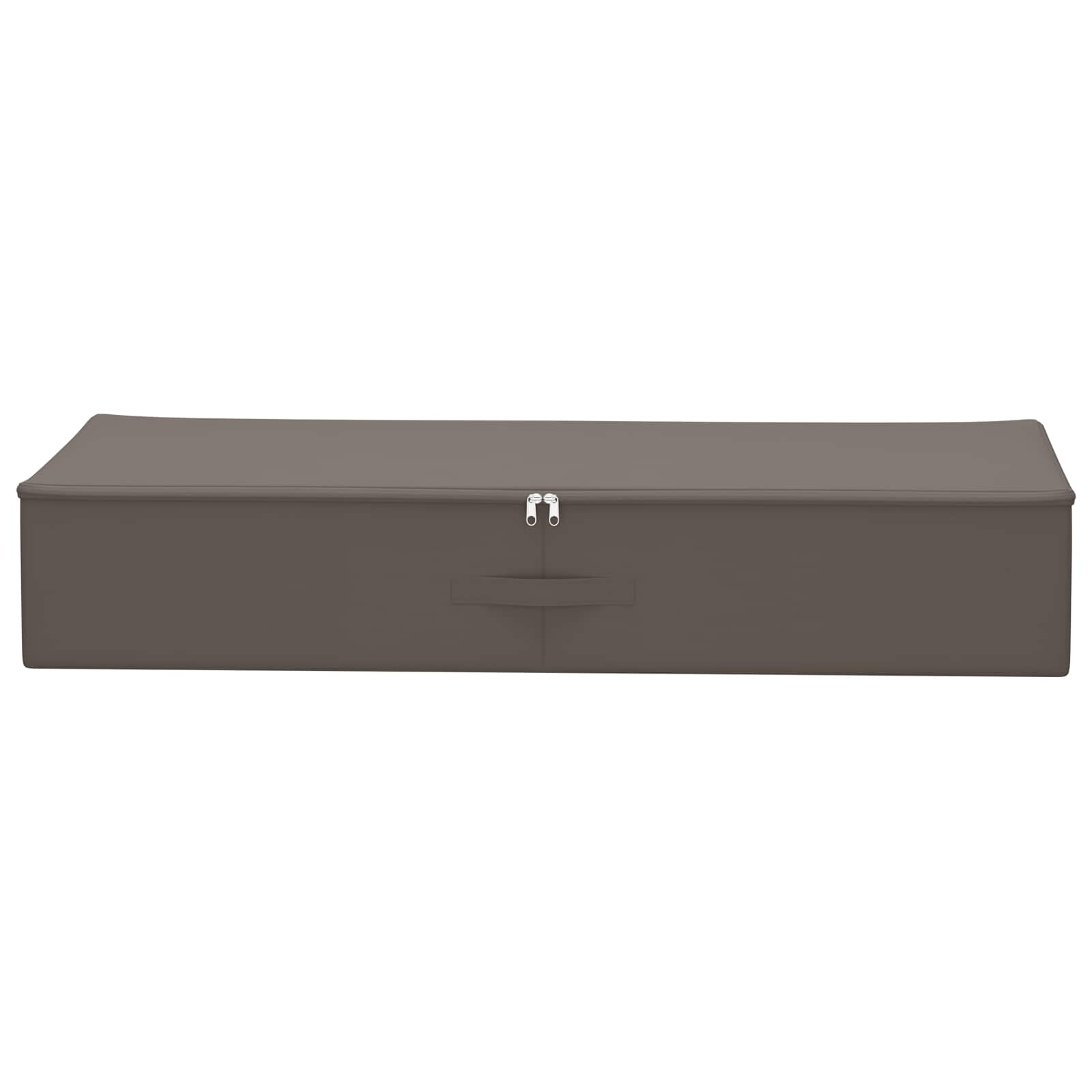 Aufbewahrungsbox Stoff 50x30x25 cm Anthrazit